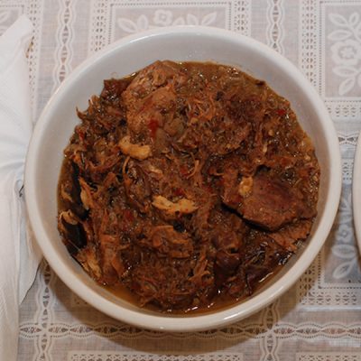 Goat Soup and Fufu