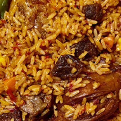 Milah’s Jollof Rice with Chicken or Beef